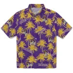 East Carolina Pirates Hawaiian Shirt - Palm Tree Motif | Hula Hawaiian Shirts