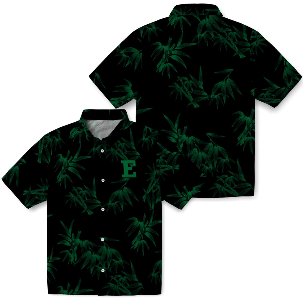 Eastern Michigan Eagles Hawaiian Shirt - Bamboo Branches | Hula Hawaiian Shirts