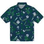Eastern Michigan Eagles Hawaiian Shirt - Beach Vibe | Hula Hawaiian Shirts