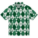 Eastern Michigan Eagles Hawaiian Shirt - Golfing Plaid | Hula Hawaiian Shirts