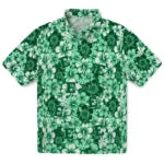 Eastern Michigan Eagles Hawaiian Shirt - Hibiscus Blooms | Hula Hawaiian Shirts