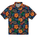 Eastern Michigan Eagles Hawaiian Shirt - Hibiscus Foliage | Hula Hawaiian Shirts