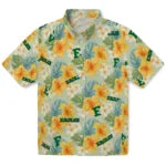 Eastern Michigan Eagles Hawaiian Shirt - Hibiscus Mood | Hula Hawaiian Shirts