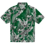 Eastern Michigan Eagles Hawaiian Shirt - Palm Leaves | Hula Hawaiian Shirts
