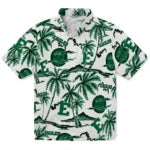 Eastern Michigan Eagles Hawaiian Shirt - Palm Sunset | Hula Hawaiian Shirts