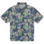 Edmonton Oilers Hawaiian Shirt - Anthurium Overlay | Hula Hawaiian Shirts