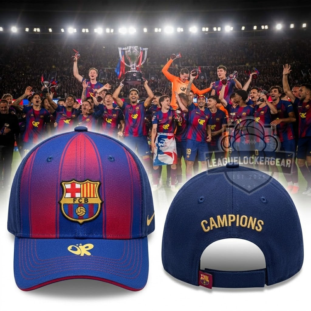 FC Barcelona La Liga Champions 2026 Jersey - LeagueLockerGear