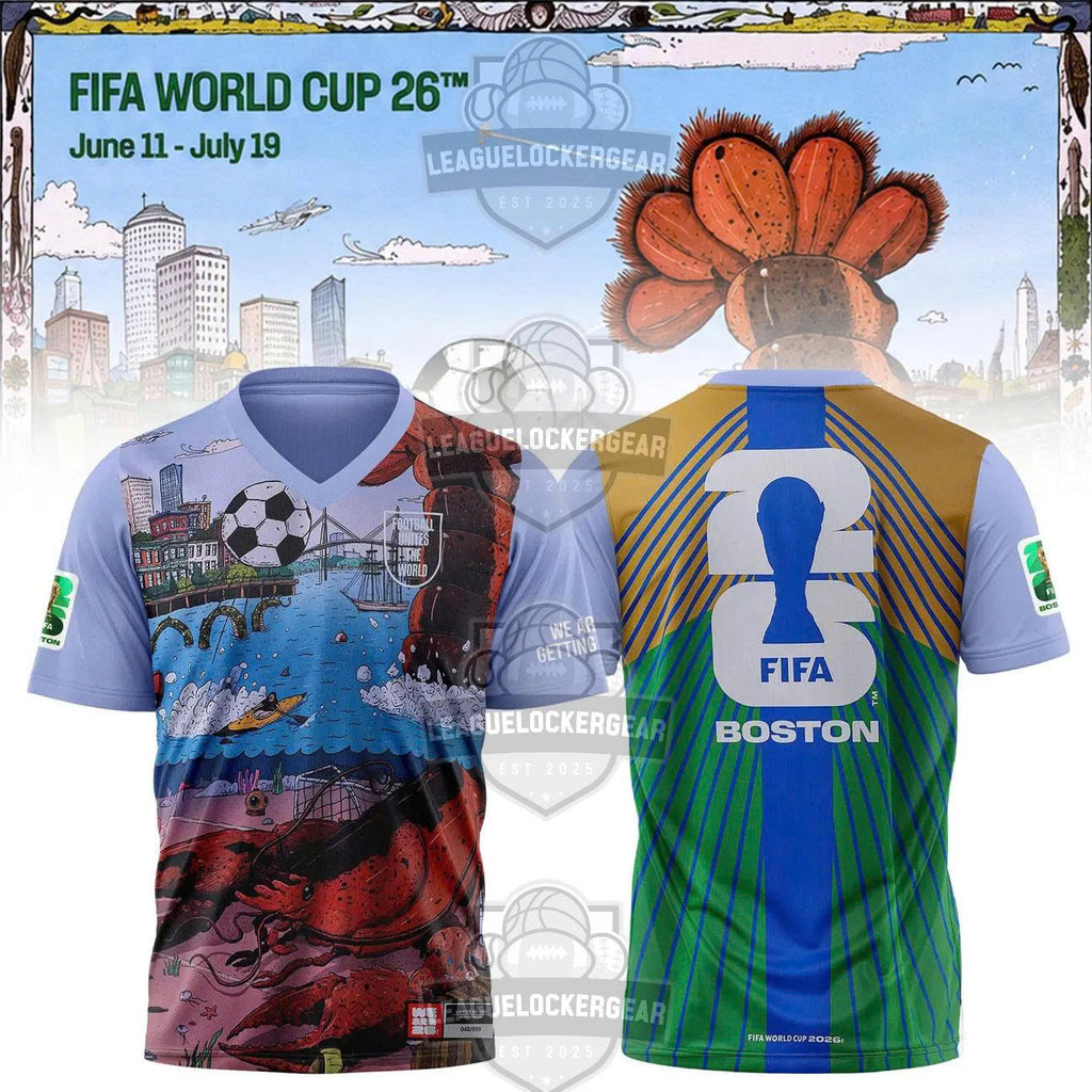 FIFA World Cup 2026 Boston Jersey - LeagueLockerGear