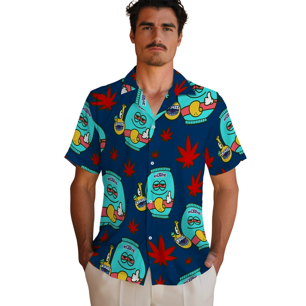 Florida Atlantic Owls Hawaiian Shirt - Chill Vibe | Hula Hawaiian Shirts