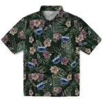 Florida Atlantic Owls Hawaiian Shirt - Hibiscus Leaves Pattern | Hula Hawaiian Shirts