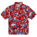 Florida Atlantic Owls Hawaiian Shirt - Hibiscus Overlay | Hula Hawaiian Shirts