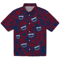Florida Atlantic Owls Hawaiian Shirt - Leaf Outline | Hula Hawaiian Shirts