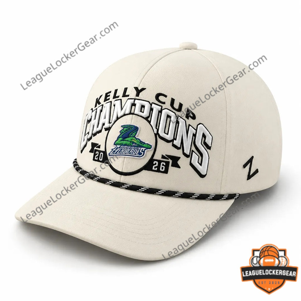 Florida Everblades Kelly Cup Champions 2026 Cap - LeagueLockerGear