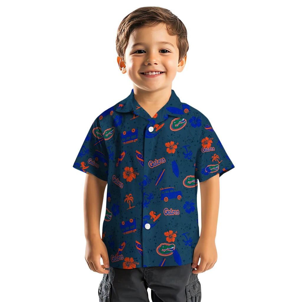 Florida Gators Hawaiian Shirt - Beach Vibe | Hula Hawaiian Shirts