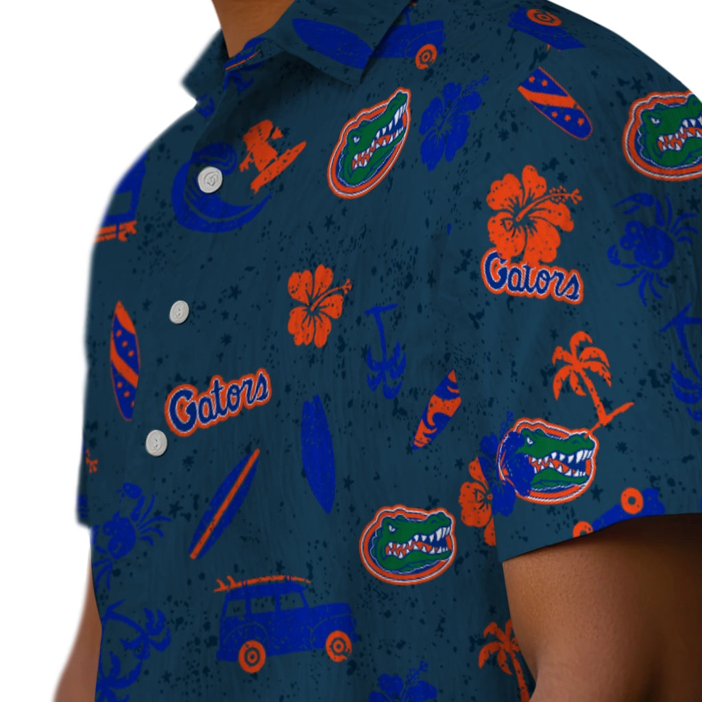 Florida Gators Hawaiian Shirt - Beach Vibe | Hula Hawaiian Shirts