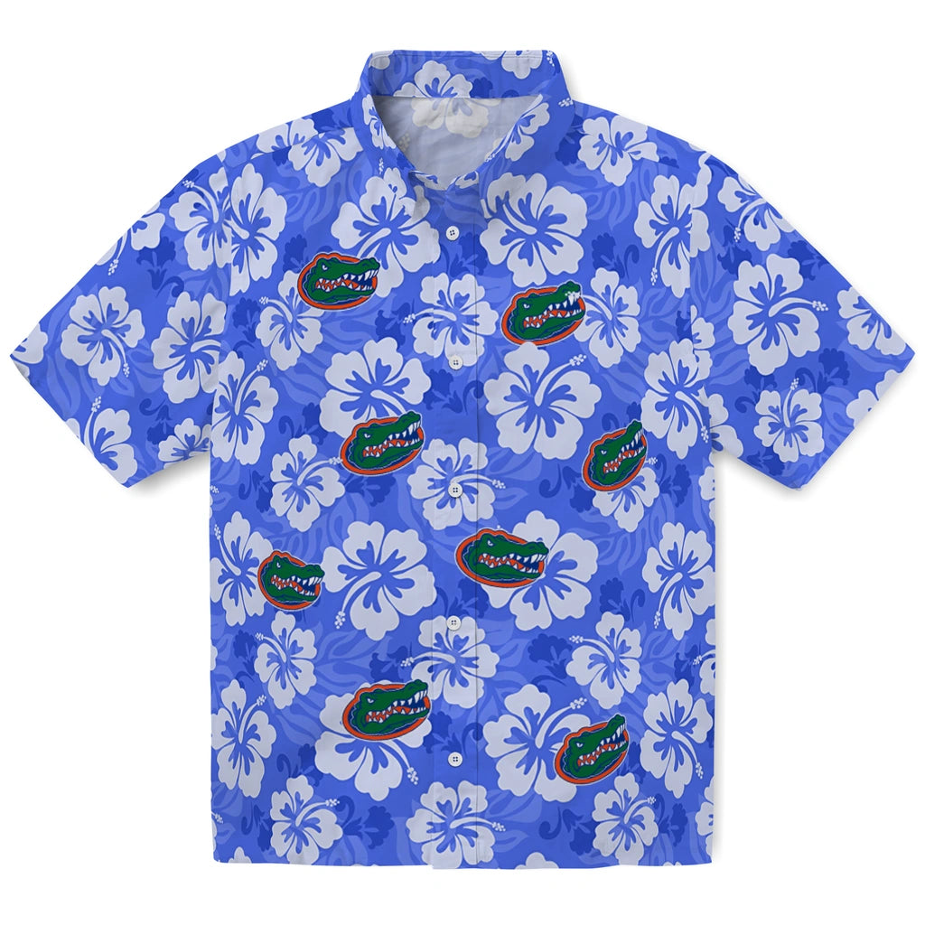 Florida Gators Hawaiian Shirt - Hibiscus Cluster | Hula Hawaiian Shirts