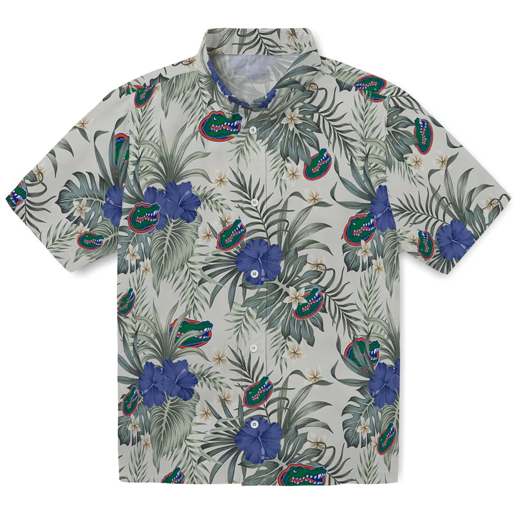 Florida Gators Hawaiian Shirt - Hibiscus Designs | Hula Hawaiian Shirts