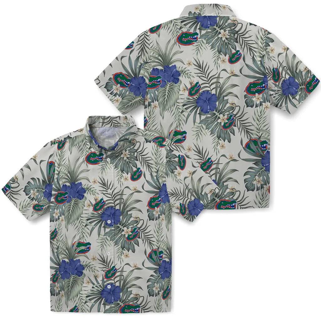 Florida Gators Hawaiian Shirt - Hibiscus Designs | Hula Hawaiian Shirts