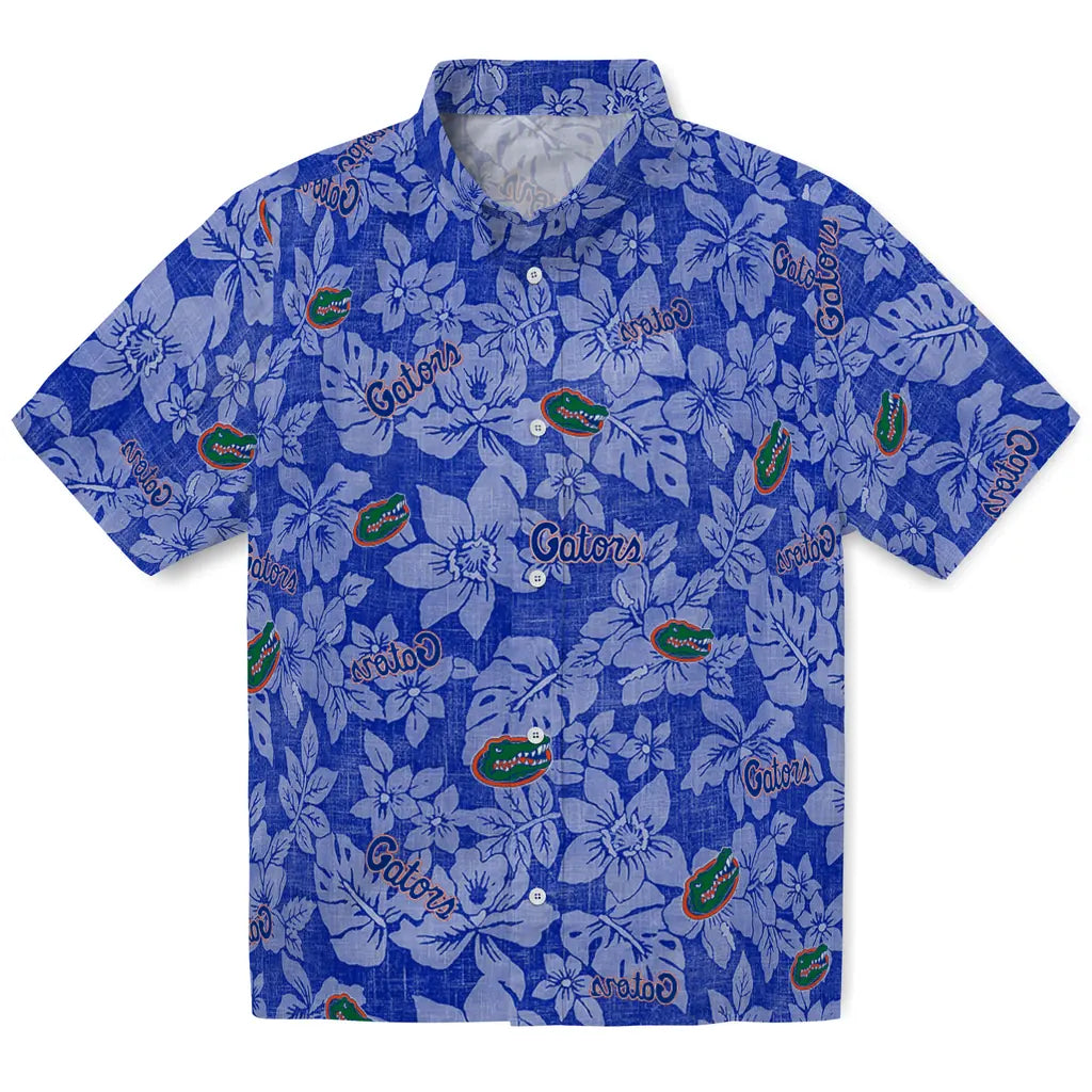 Florida Gators Hawaiian Shirt - Hibiscus Oasis | Hula Hawaiian Shirts