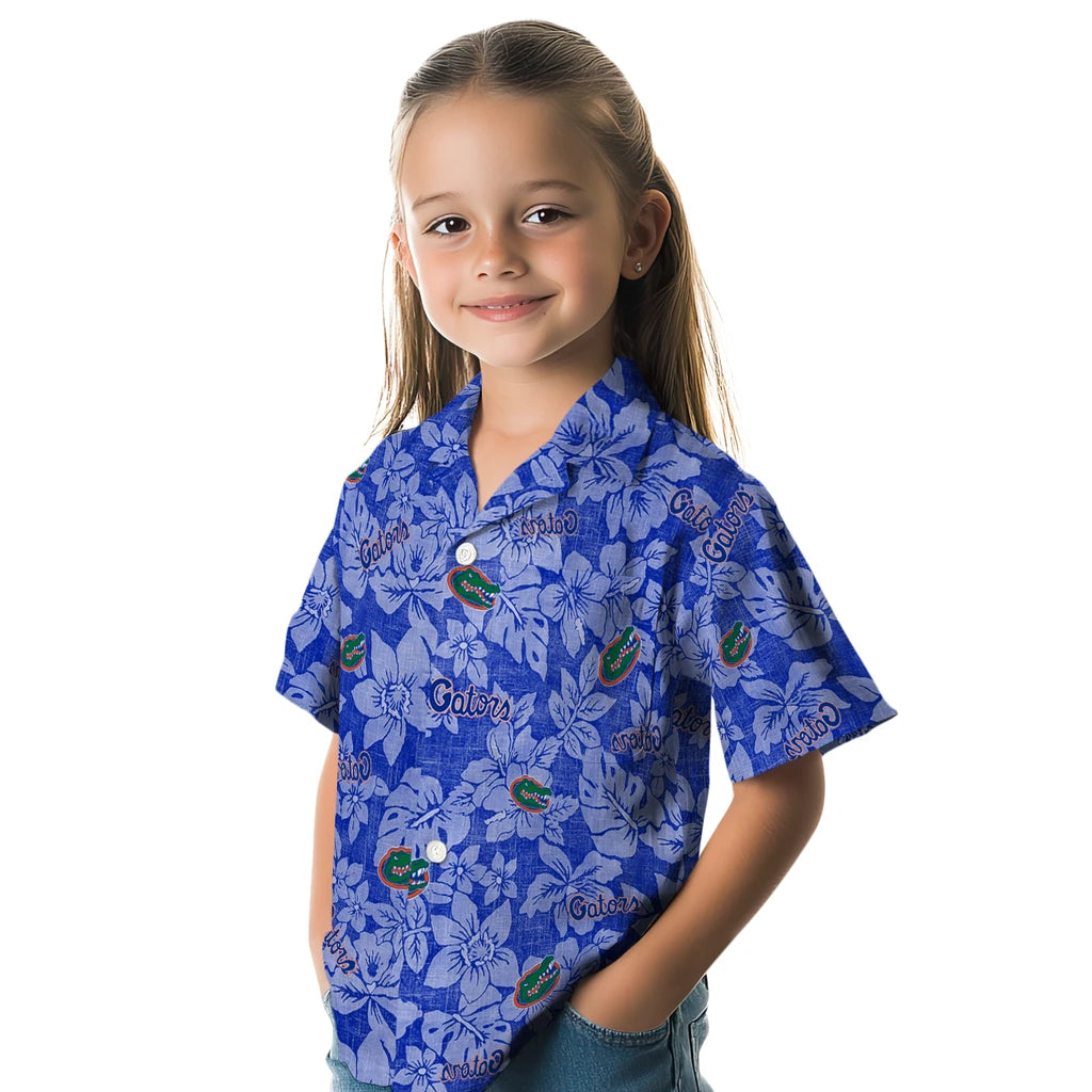 Florida Gators Hawaiian Shirt - Hibiscus Oasis | Hula Hawaiian Shirts