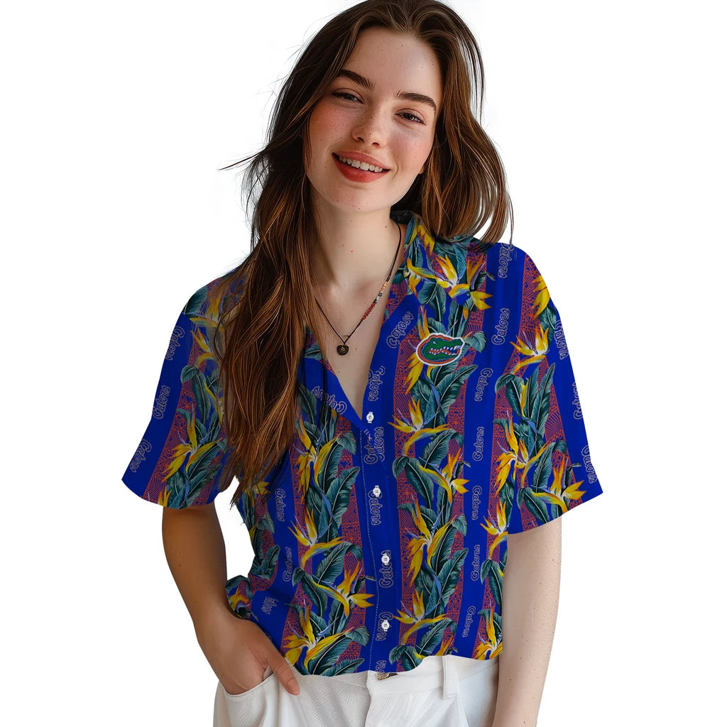 Florida Gators Hawaiian Shirt - Paradise Vines | Hula Hawaiian Shirts