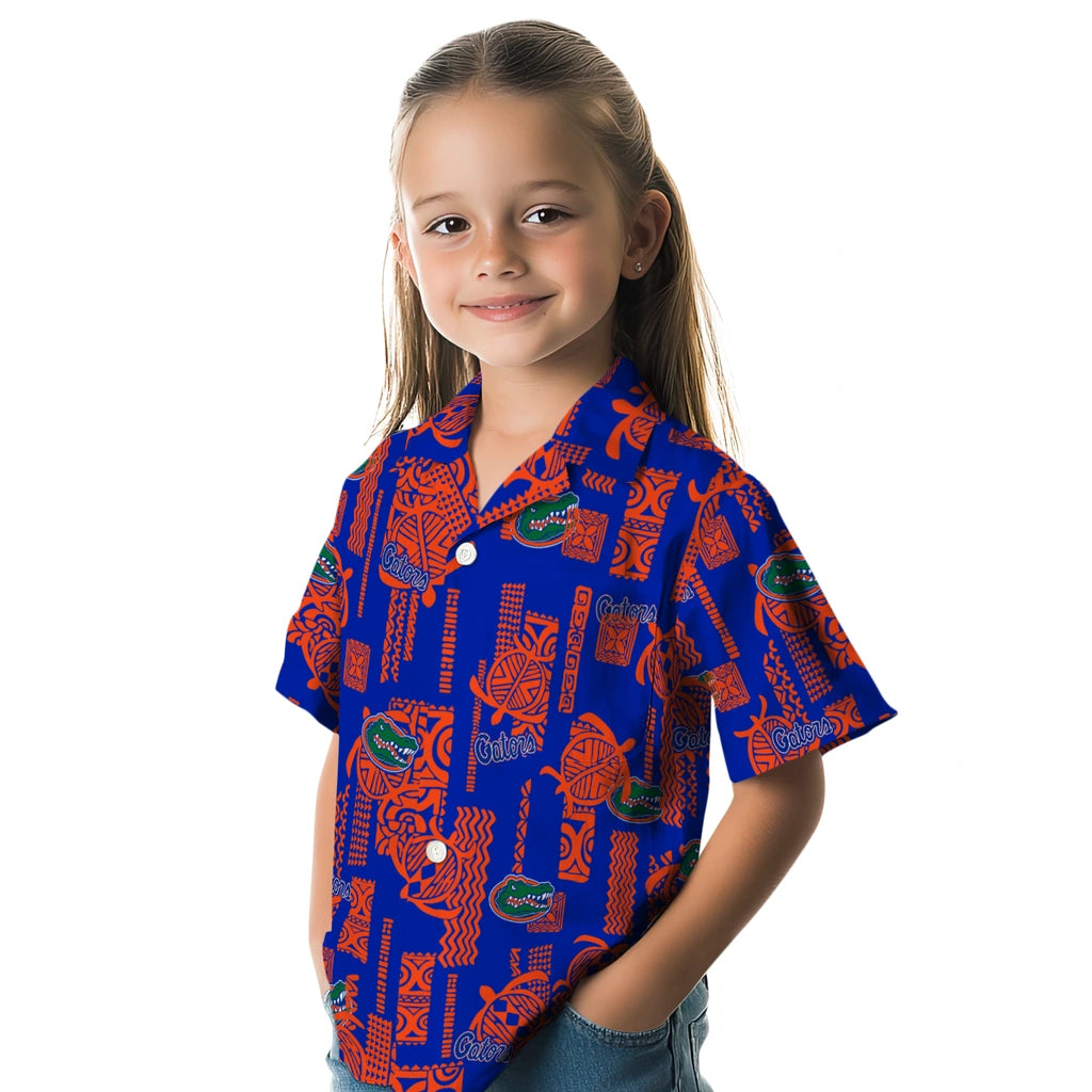 Florida Gators Hawaiian Shirt - Turtle Lines | Hula Hawaiian Shirts