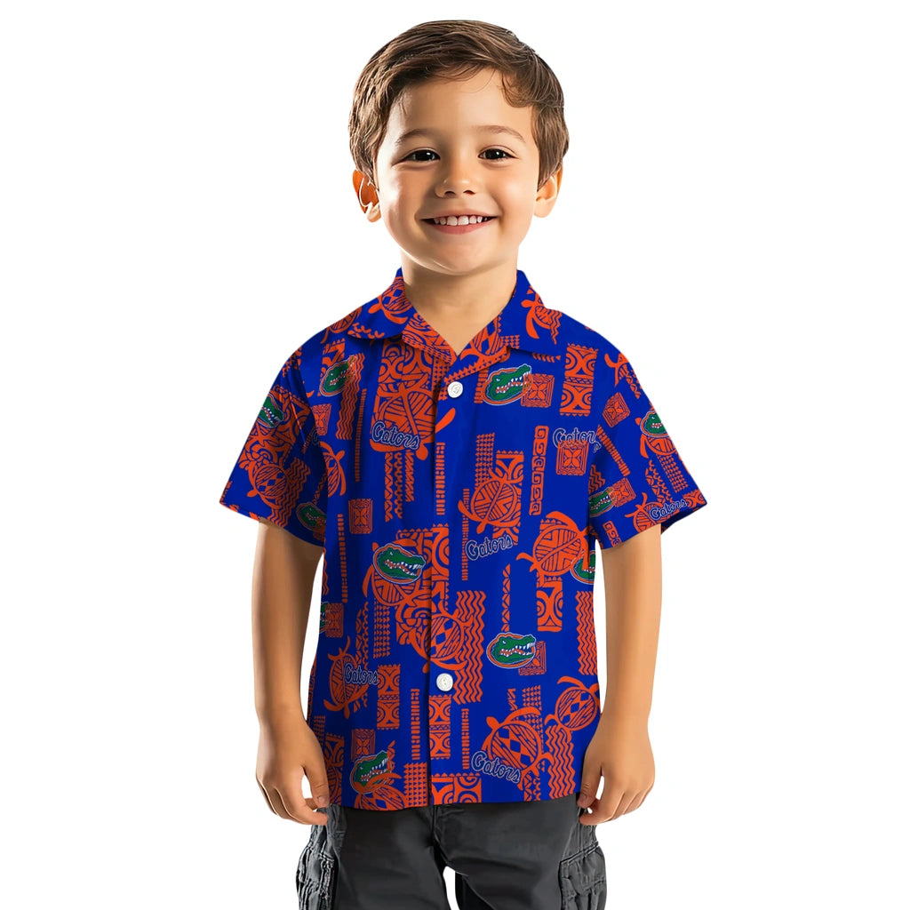 Florida Gators Hawaiian Shirt - Turtle Lines | Hula Hawaiian Shirts