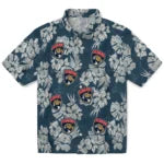 Florida Panthers Hawaiian Shirt - Hibiscus Flowers | Hula Hawaiian Shirts