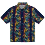Florida Panthers Hawaiian Shirt - Paradise Vines | Hula Hawaiian Shirts