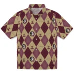 Florida State Seminoles Hawaiian Shirt - Golfing Plaid | Hula Hawaiian Shirts