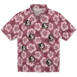 Florida State Seminoles Hawaiian Shirt - Hibiscus Cluster | Hula Hawaiian Shirts