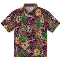 Florida State Seminoles Hawaiian Shirt - Hibiscus Tiki Jungle | Hula Hawaiian Shirts