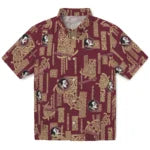 Florida State Seminoles Hawaiian Shirt - Turtle Lines | Hula Hawaiian Shirts