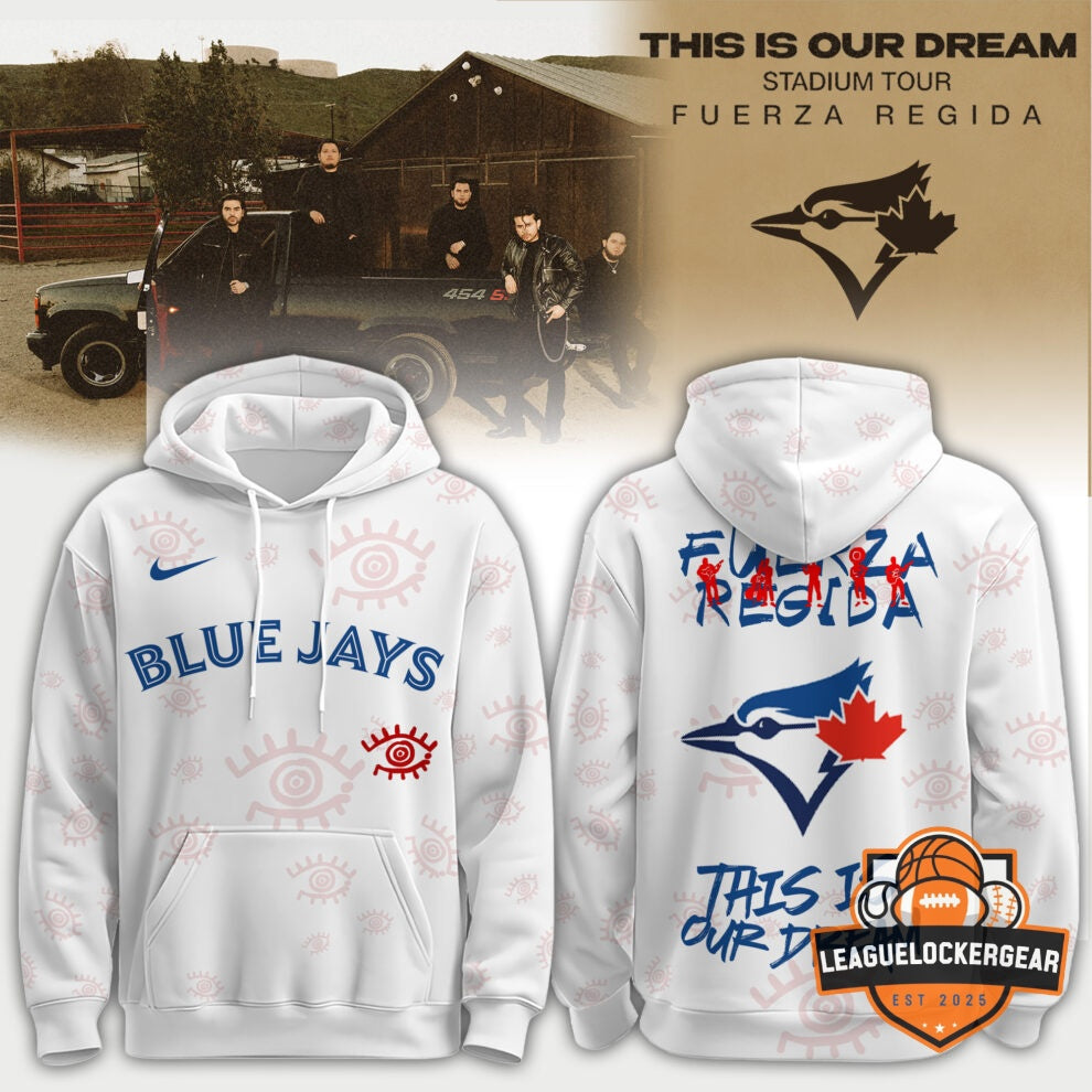 MLB x Fuerza Regida This Is Our Dream Stadium Tour Hoodie - LeagueLockerGear
