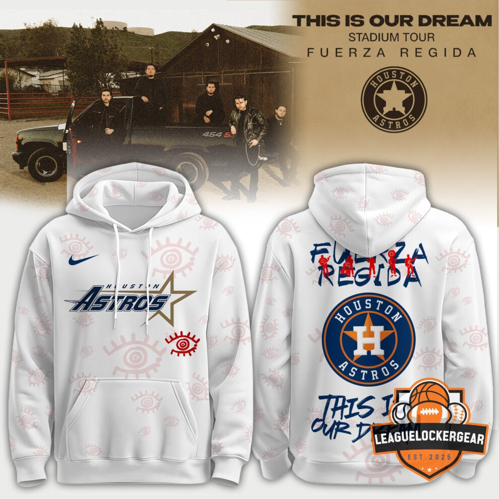 MLB x Fuerza Regida This Is Our Dream Stadium Tour Hoodie - LeagueLockerGear