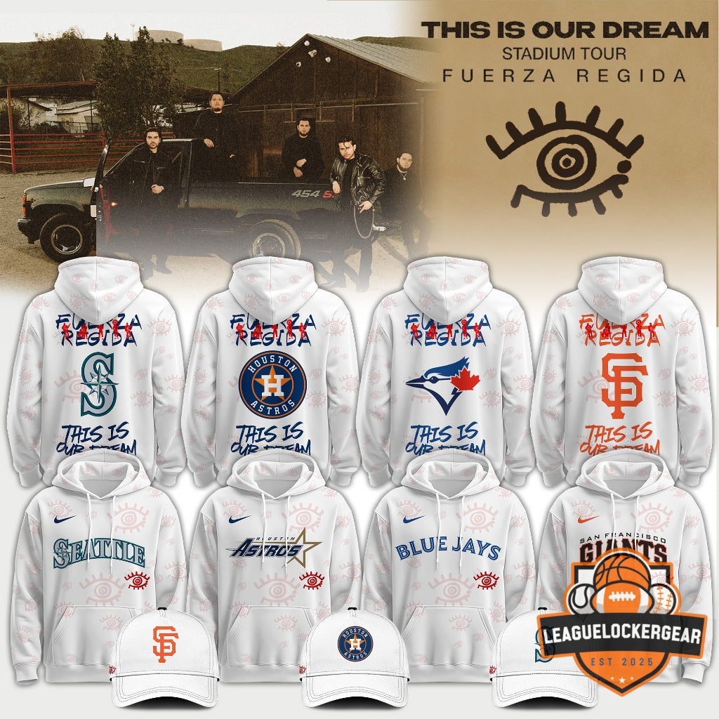 MLB x Fuerza Regida This Is Our Dream Stadium Tour Hoodie - LeagueLockerGear