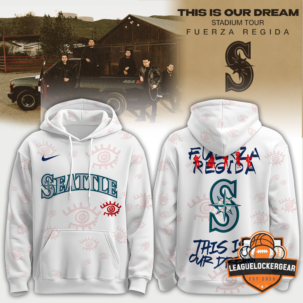 MLB x Fuerza Regida This Is Our Dream Stadium Tour Hoodie - LeagueLockerGear