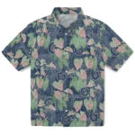 Georgetown Hoyas Hawaiian Shirt - Anthurium Overlay | Hula Hawaiian Shirts