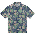 Georgetown Hoyas Hawaiian Shirt - Anthurium Overlay | Hula Hawaiian Shirts