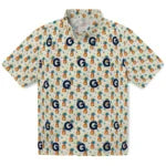 Georgetown Hoyas Hawaiian Shirt - Pineapple Delight | Hula Hawaiian Shirts