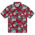 Georgia Bulldogs Hawaiian Shirt - Flamingo and Hibiscus | Hula Hawaiian Shirts
