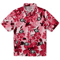 Georgia Bulldogs Hawaiian Shirt - Hibiscus Arrangement | Hula Hawaiian Shirts