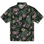 Georgia Bulldogs Hawaiian Shirt - Hibiscus Leaves Pattern | Hula Hawaiian Shirts