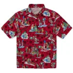 Georgia Bulldogs Hawaiian Shirt - Simpsons Christmas | Hula Hawaiian Shirts