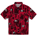 Georgia Bulldogs Hawaiian Shirt - Turtle Lines | Hula Hawaiian Shirts