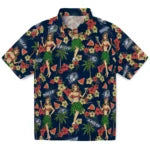 Georgia Southern Eagles Hawaiian Shirt - Hawaiian Girls Design | Hula Hawaiian Shirts