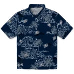 Georgia Southern Eagles Hawaiian Shirt - Wave Palm | Hula Hawaiian Shirts