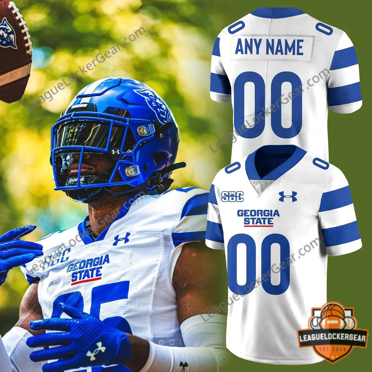 Under Armour Georgia State Panthers Football Jersey 2026 - LeagueLockerGear