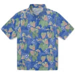 Georgia State Panthers Hawaiian Shirt - Anthurium Overlay | Hula Hawaiian Shirts