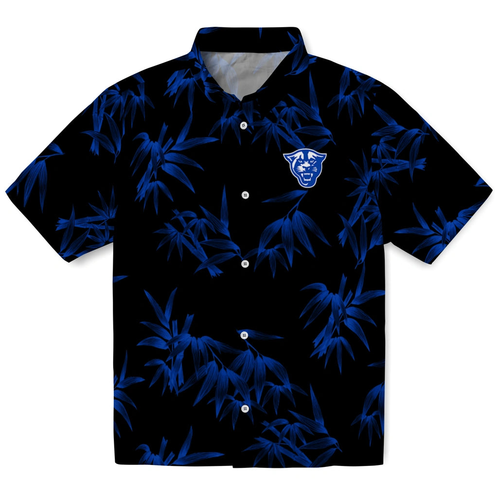 Georgia State Panthers Hawaiian Shirt - Bamboo Branches | Hula Hawaiian Shirts